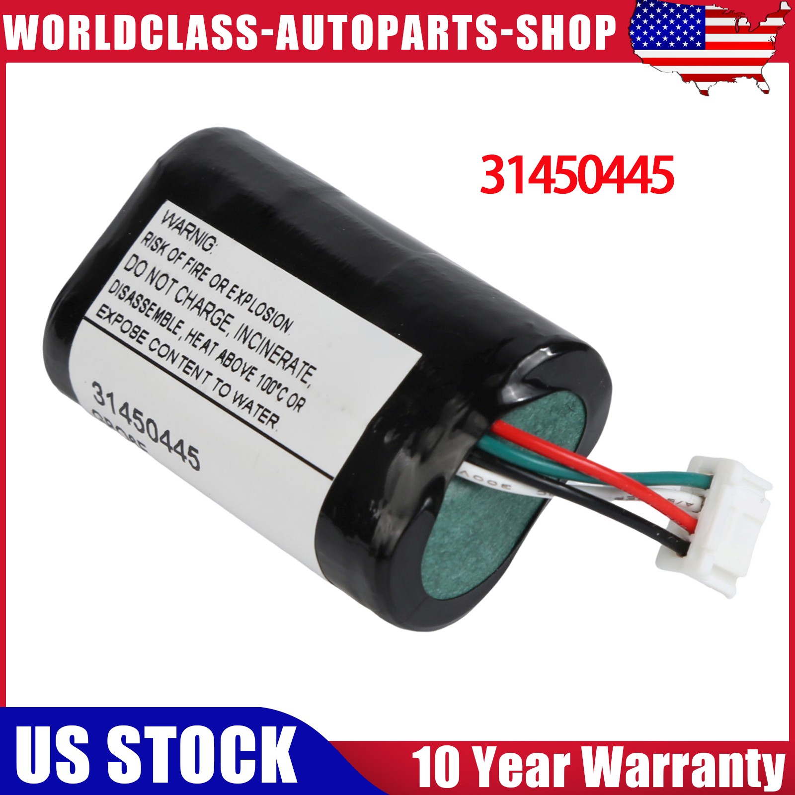 New Battery 31450445 for Volvo XC40 XC60 XC90 S60 S90 Vehicle (2017-2022) GBQ6E