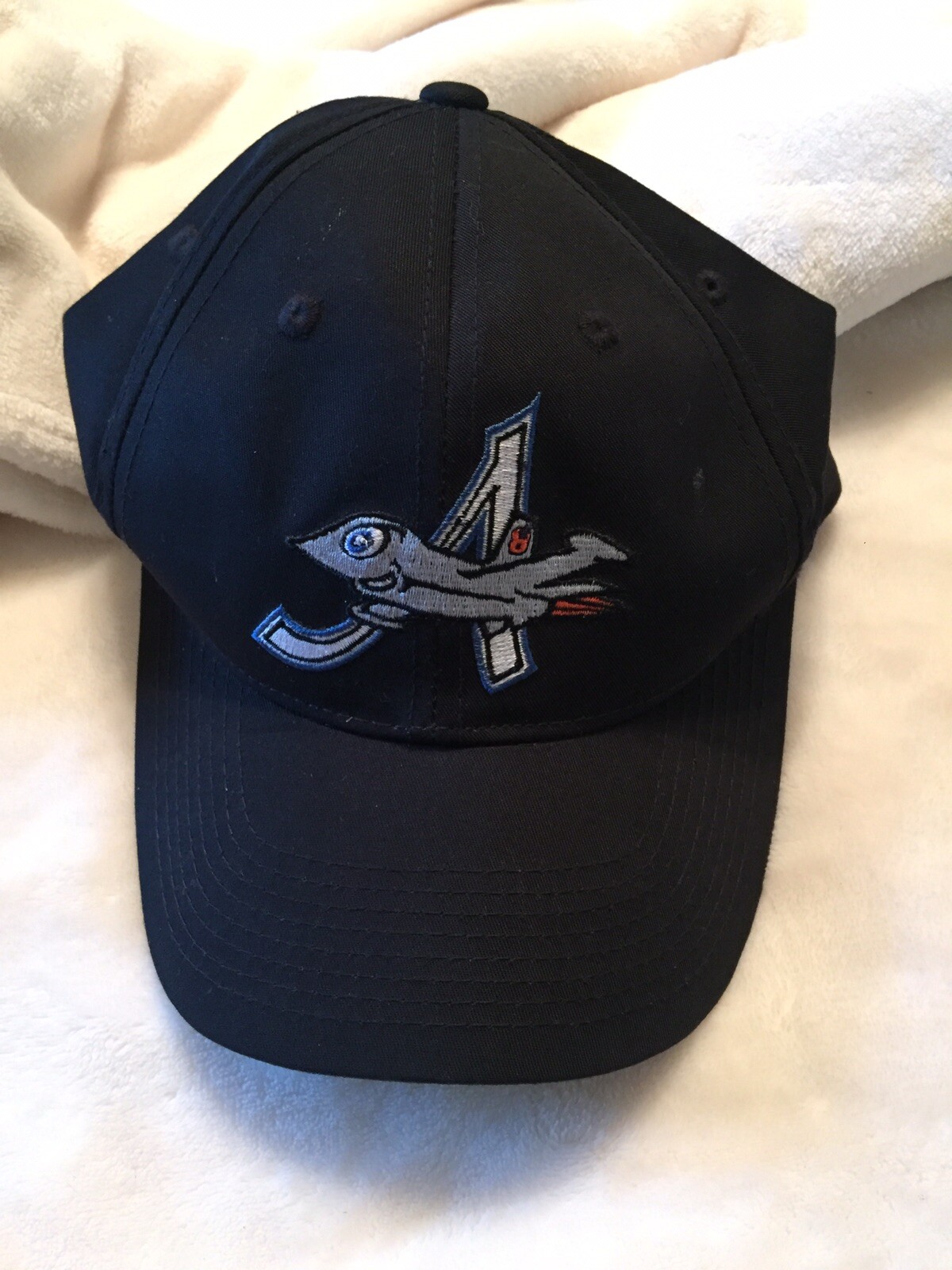 Aberdeen Ironbirds Baseball Hat S/M Adjustable Black Stitched Logo PreOwned