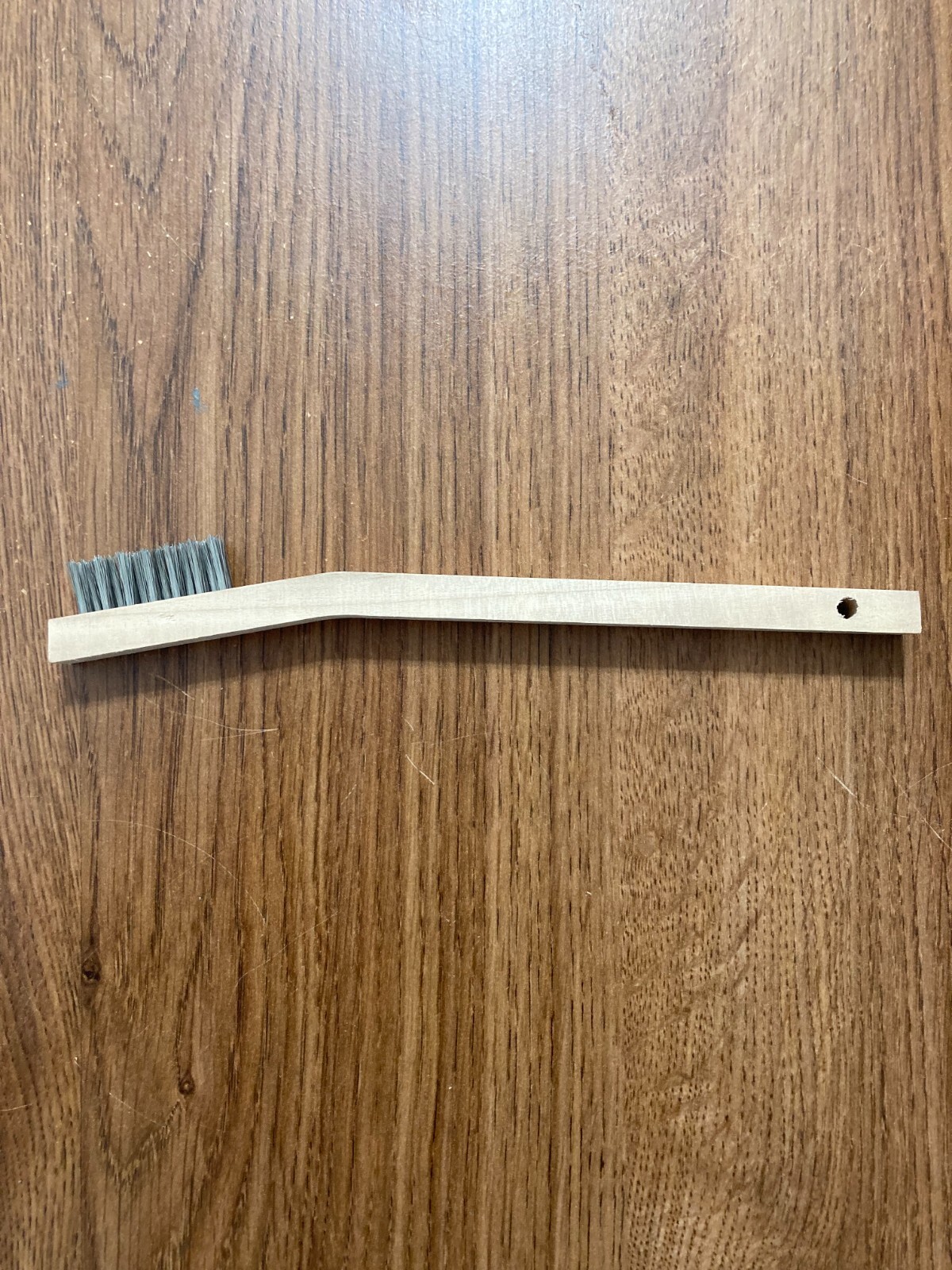 stainless steel metal cleaning tooth brush 3 rows 20 groups of ss wires