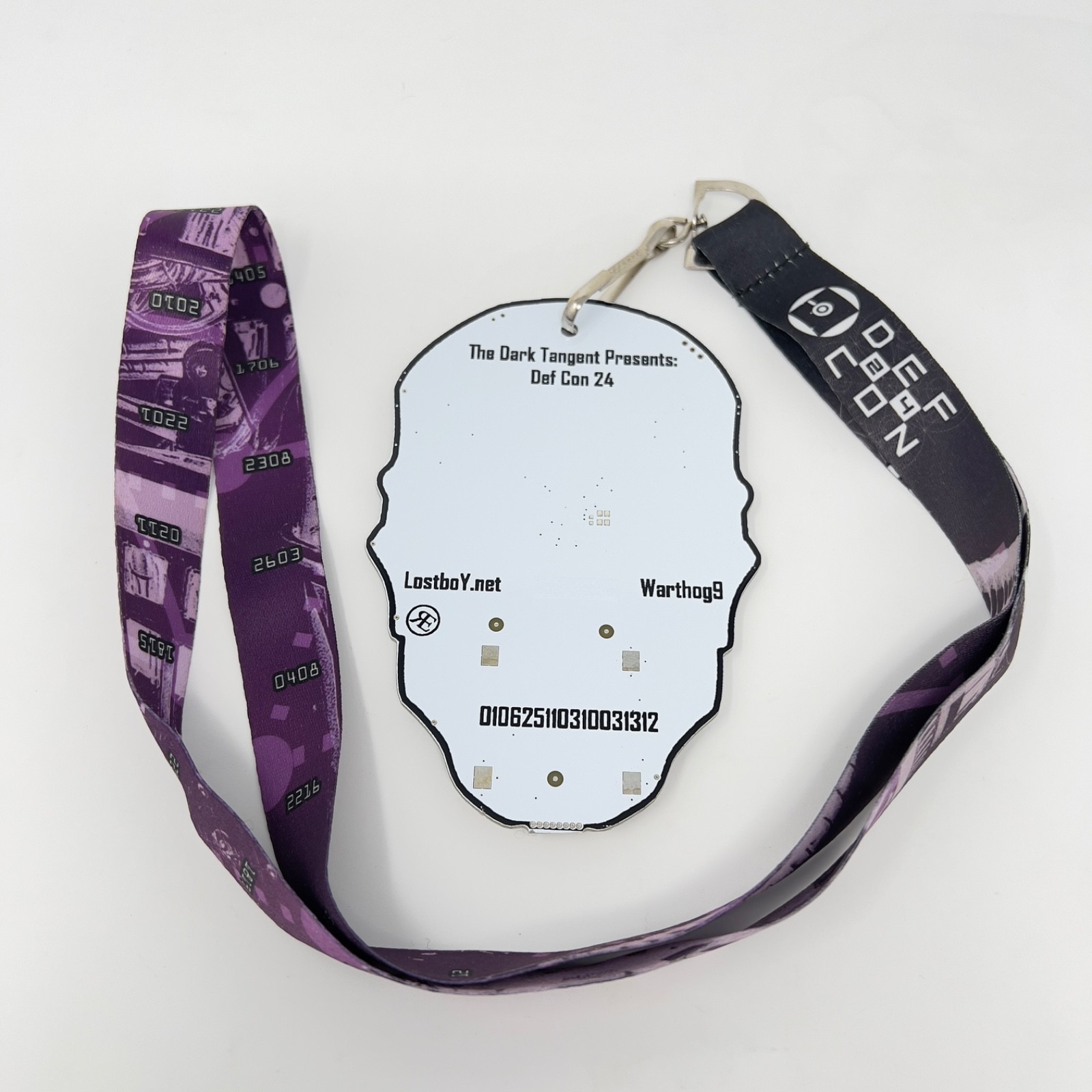 DEF CON 24 Human Badge W/ Lanyard
