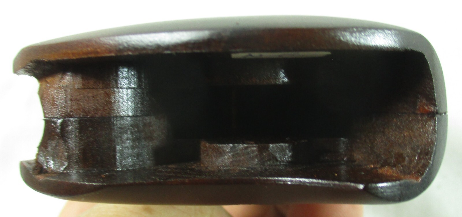 New, wood checkered grips For Smith&Wesson Revolvers, N Frame Round Butt