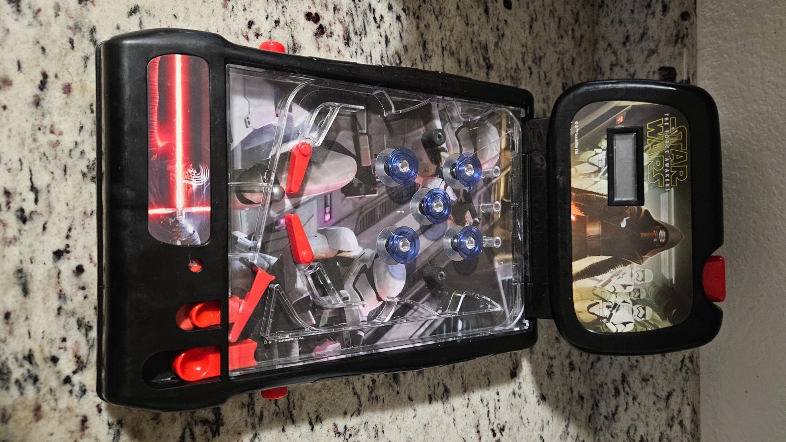 Star Wars "The Force Awakens" Table Top Electronic Pinball (2009)