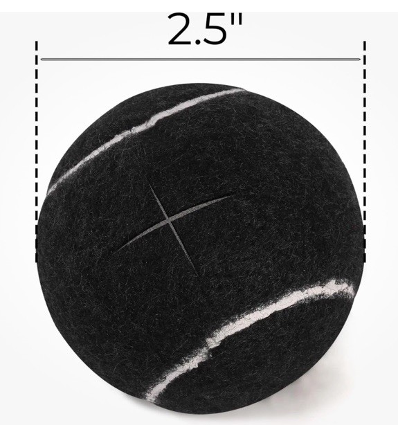 4 Pack Precut Tennis Balls for Walkers, Chairs, Heavy Duty Floor Protection NEW