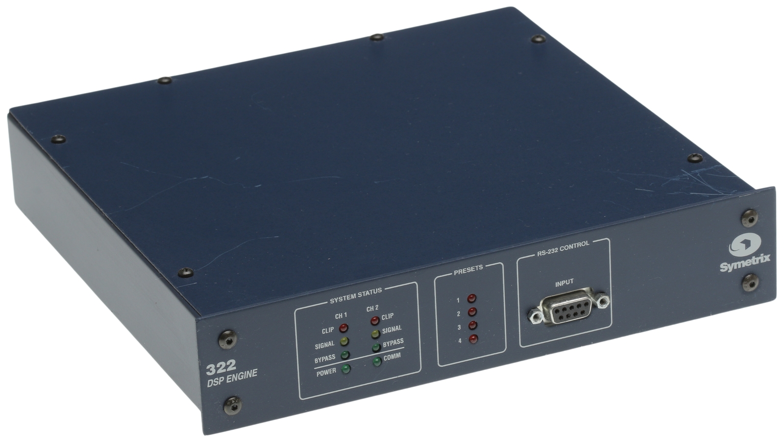 Symetrix 322 DSP Digital Audio Dynamics Processor AGC Auto/Remote Gain Control