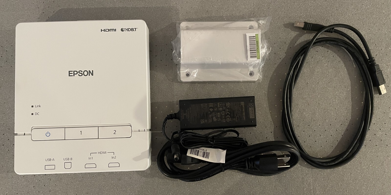 Epson ELPHD02 HDBaseT Transmitter Control Pad with AC Adapter
