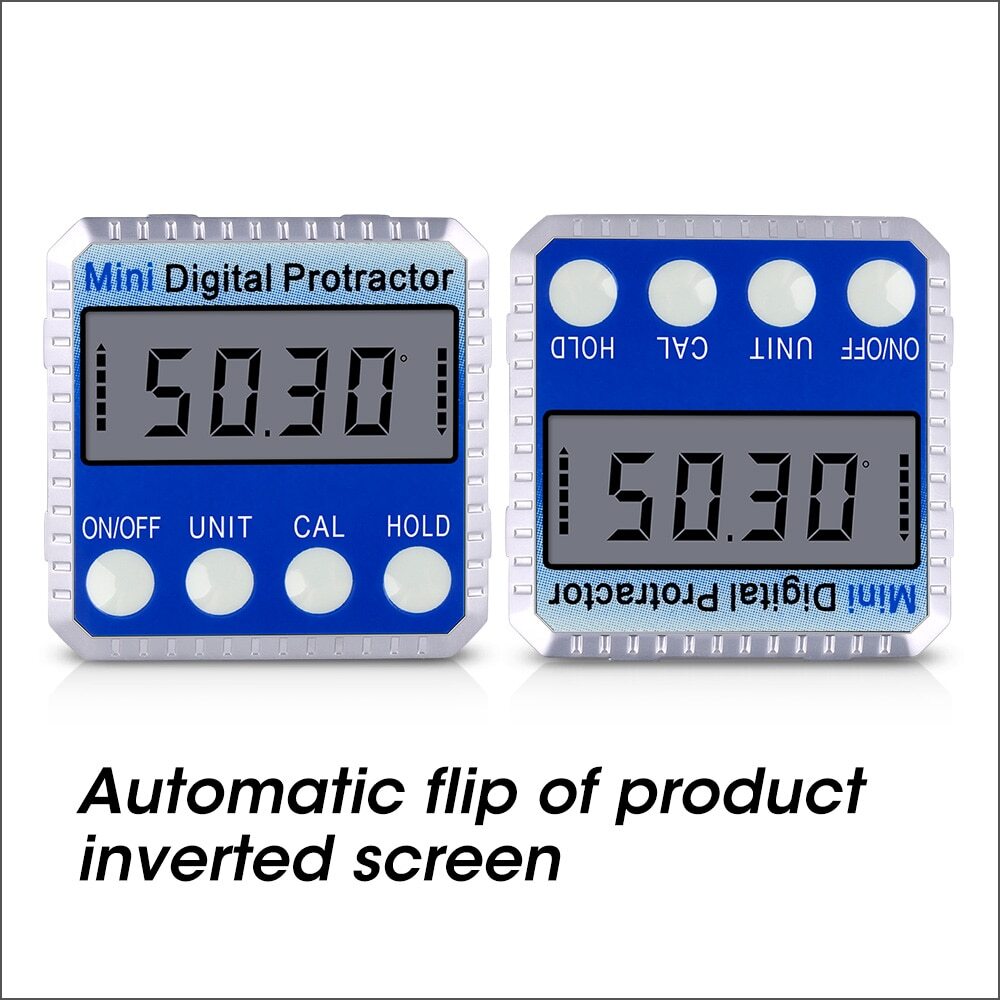 Angle Protractor Universal Bevel 360 Degree Mini Electronic Digital Protractor