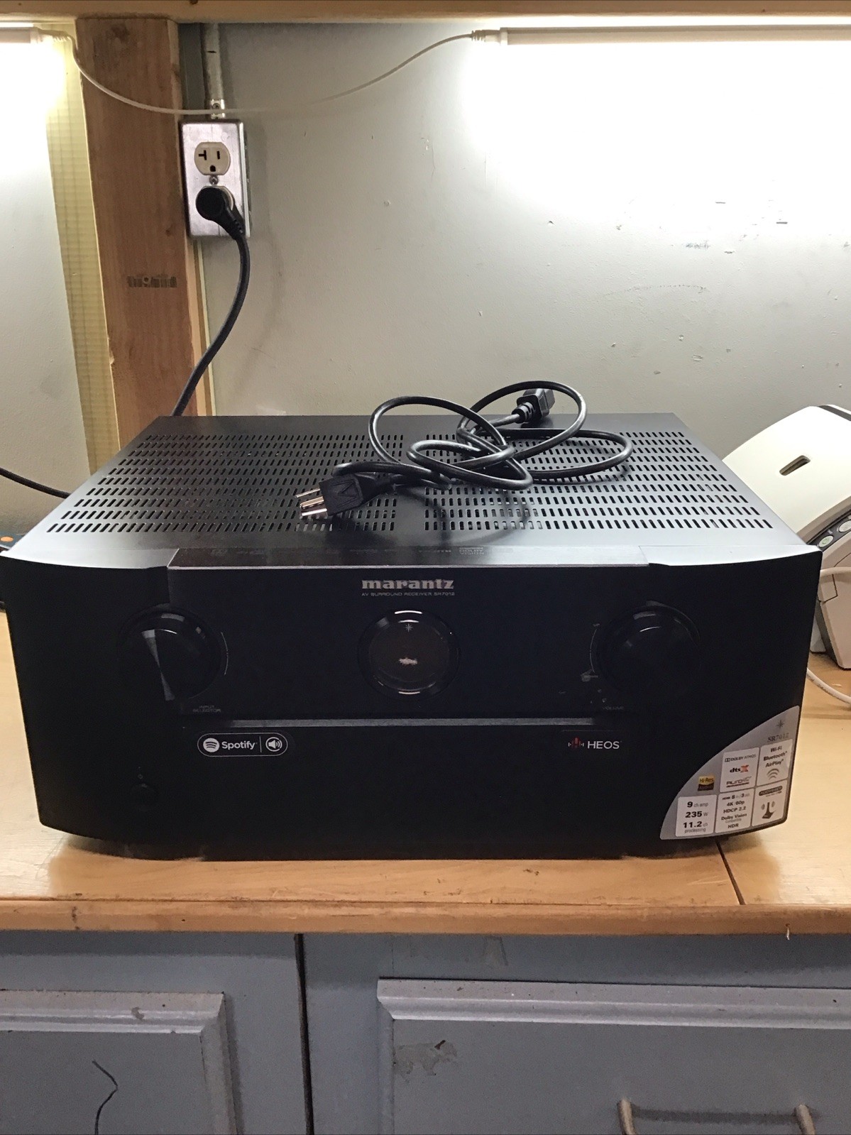 Marantz SR5012 7.2 Channel Dolby Atmos AV Receiver HEOS 4K Tested For Power