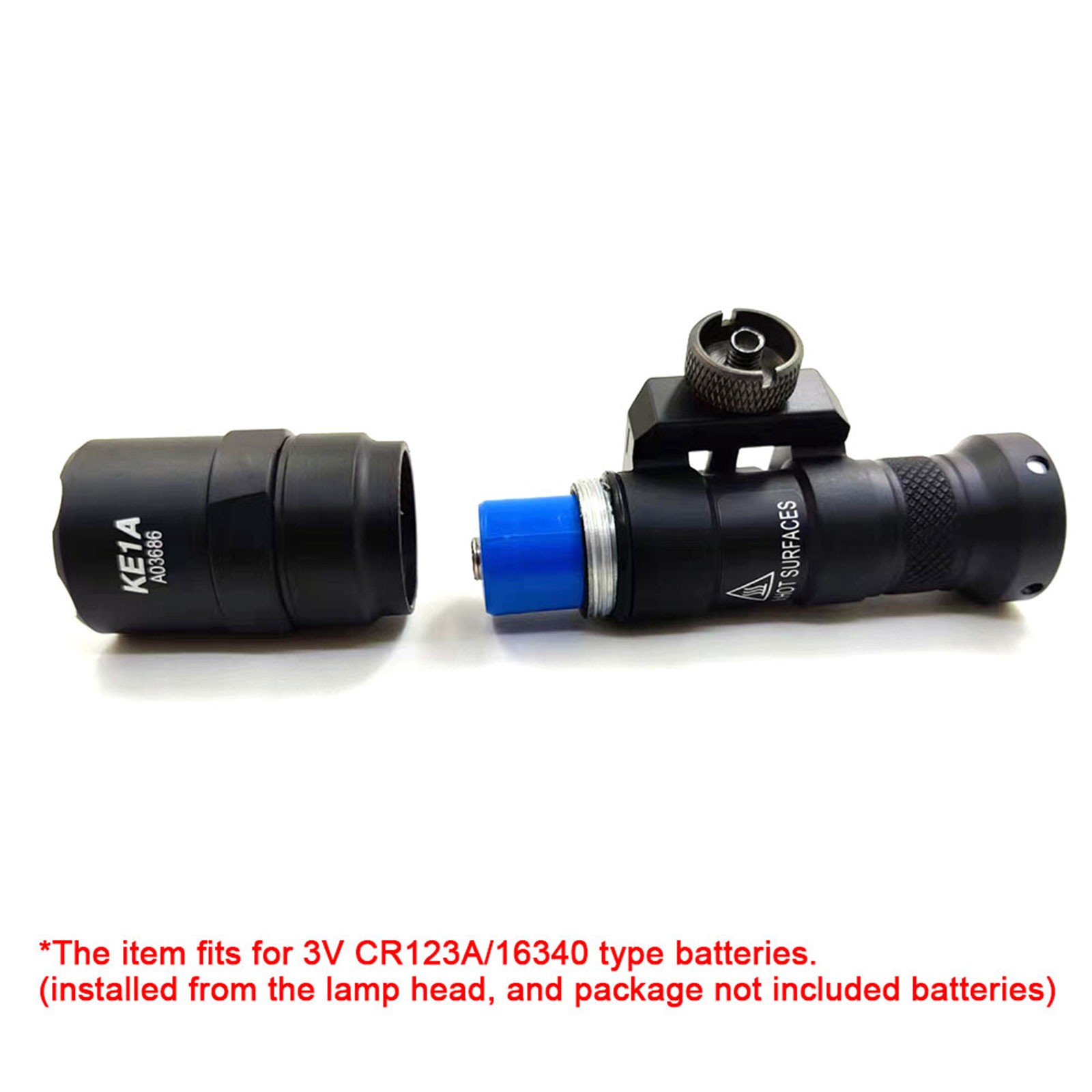 Tactical Light M300B Mini Weaponlight With Button Light Switch For Rifle Gear US
