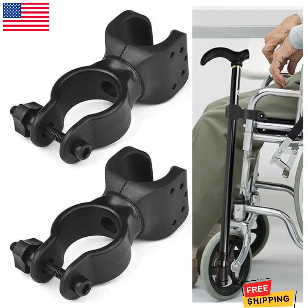 1 Pcs Cane Holder for Walker, Universal Cane Holder Rollator Accessories Stro...