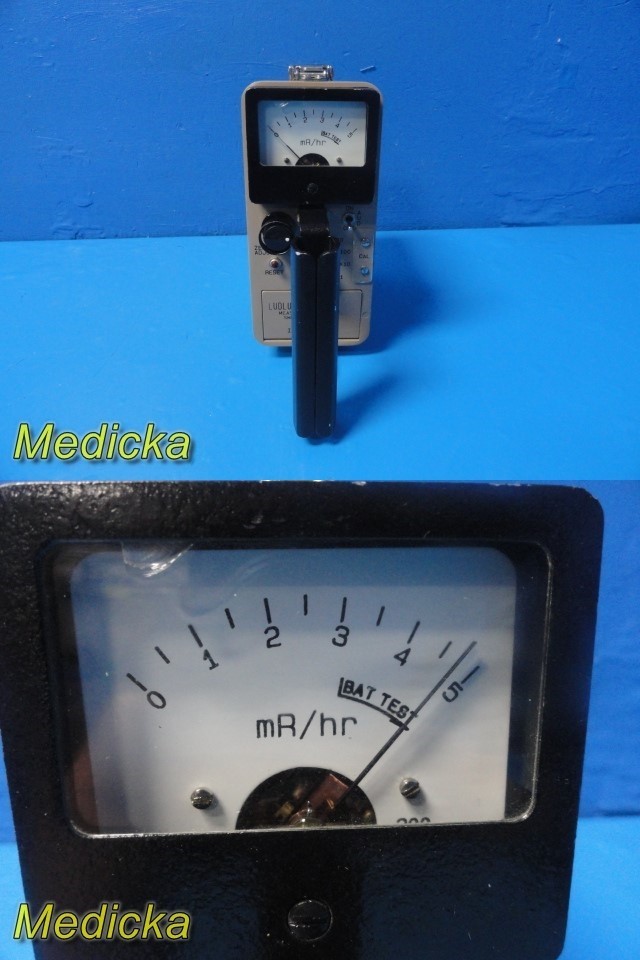 Ludlum Model 9 Ion Chamber Radiation Survey Meter – Analog | Portable ~ 38572