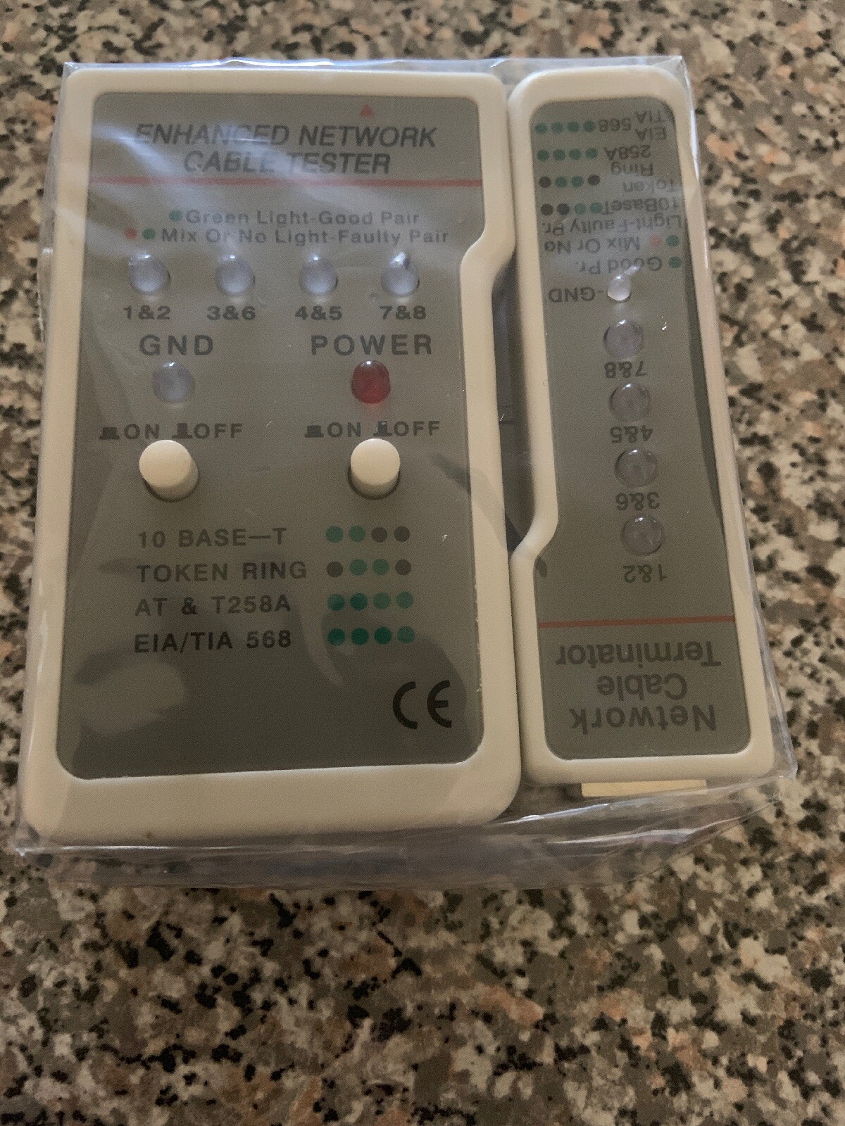 Intellinet Multifunction Cable Tester RJ-45/ RJ-11