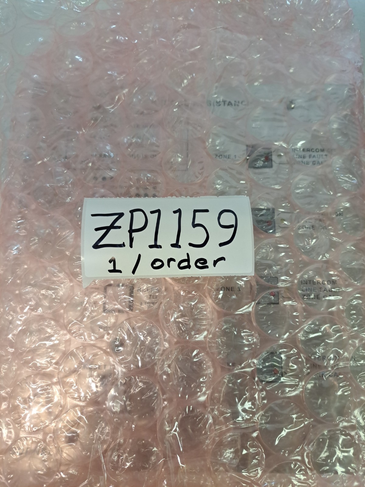 Cornell A-4204 4-Zone Master Audio Annunciator Panel NEW, no box