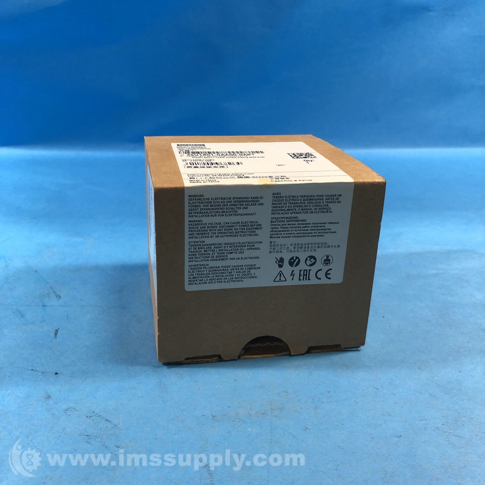 Siemens 3SU1801-0AA00-0AB1 Enclosure For Command Devices FNOB