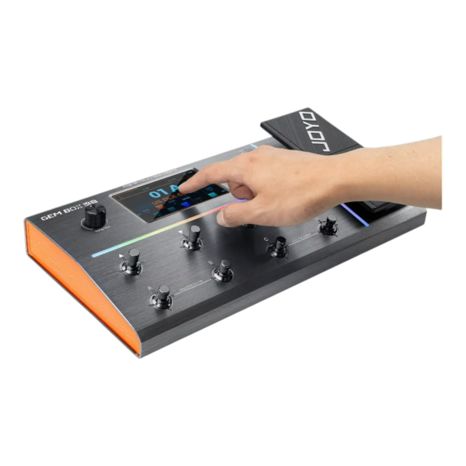 Joyo GEMBOXK8 Guitar Amp Modeller Multi-Effects Processor w/ Built-In Audio