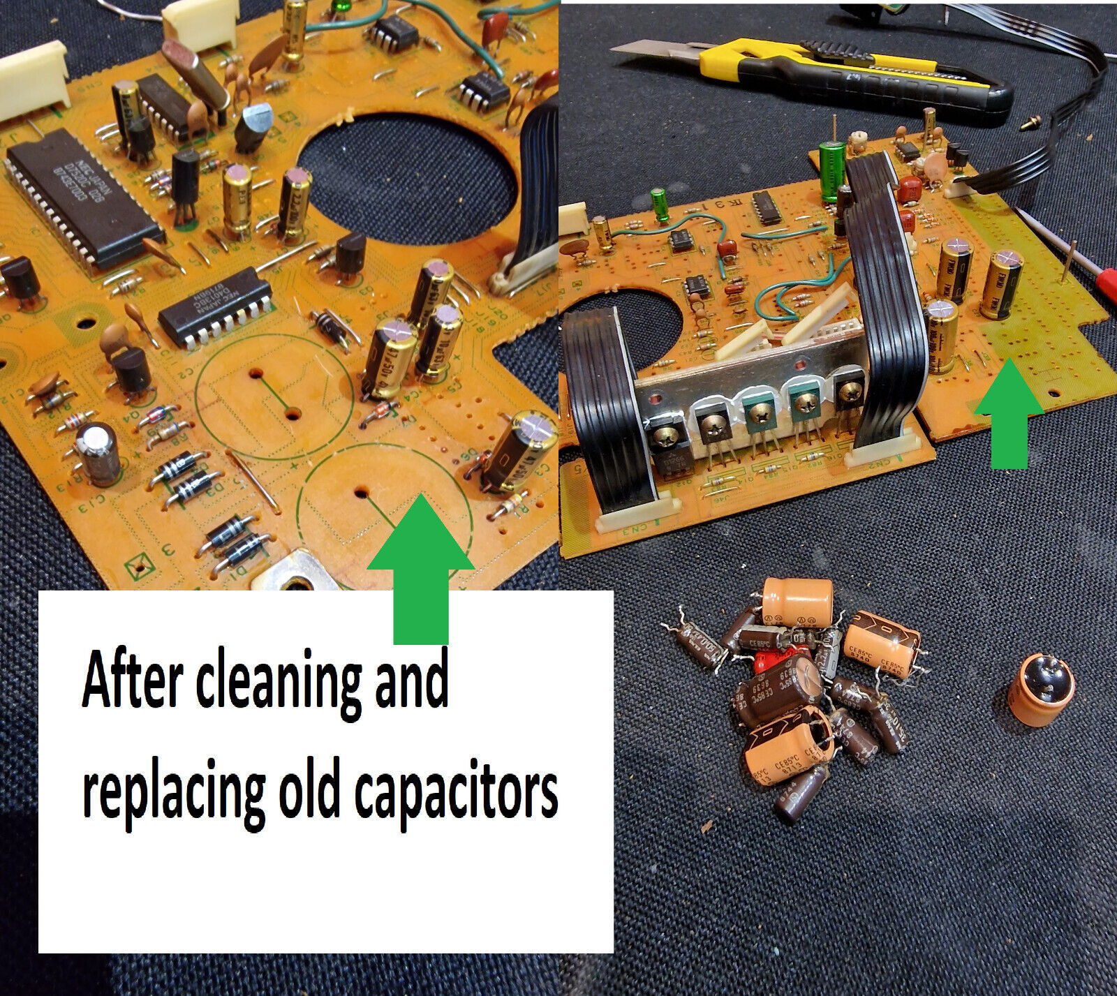 Stereo Tuner SONY ST-5950SD Repair KIT - all capacitors