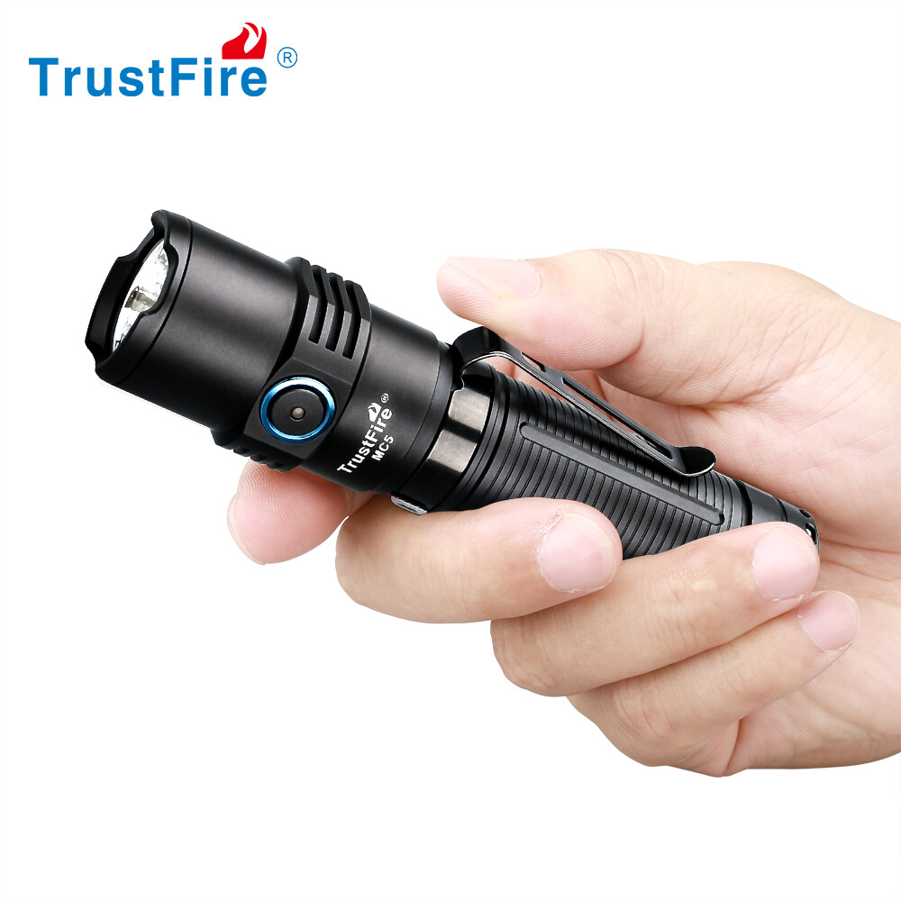 TrustFire MC5 3300Lumen W / Rechargeable EDC Flashlight Magnetic Waterproof US