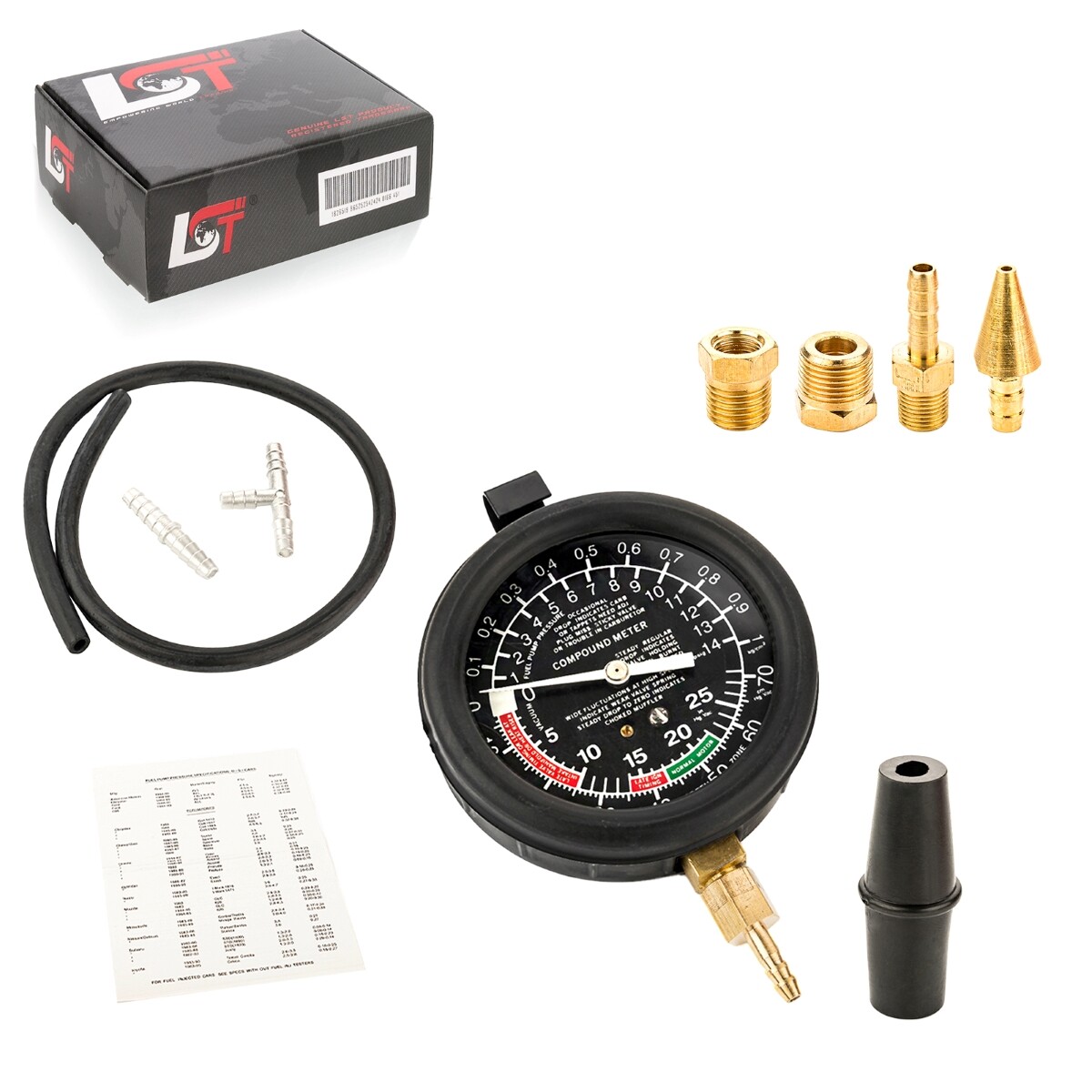 Vacuum Tester Vacuum Tester 11 pcs Pressure Tester Automotive for BMW 5 Series 6 Series