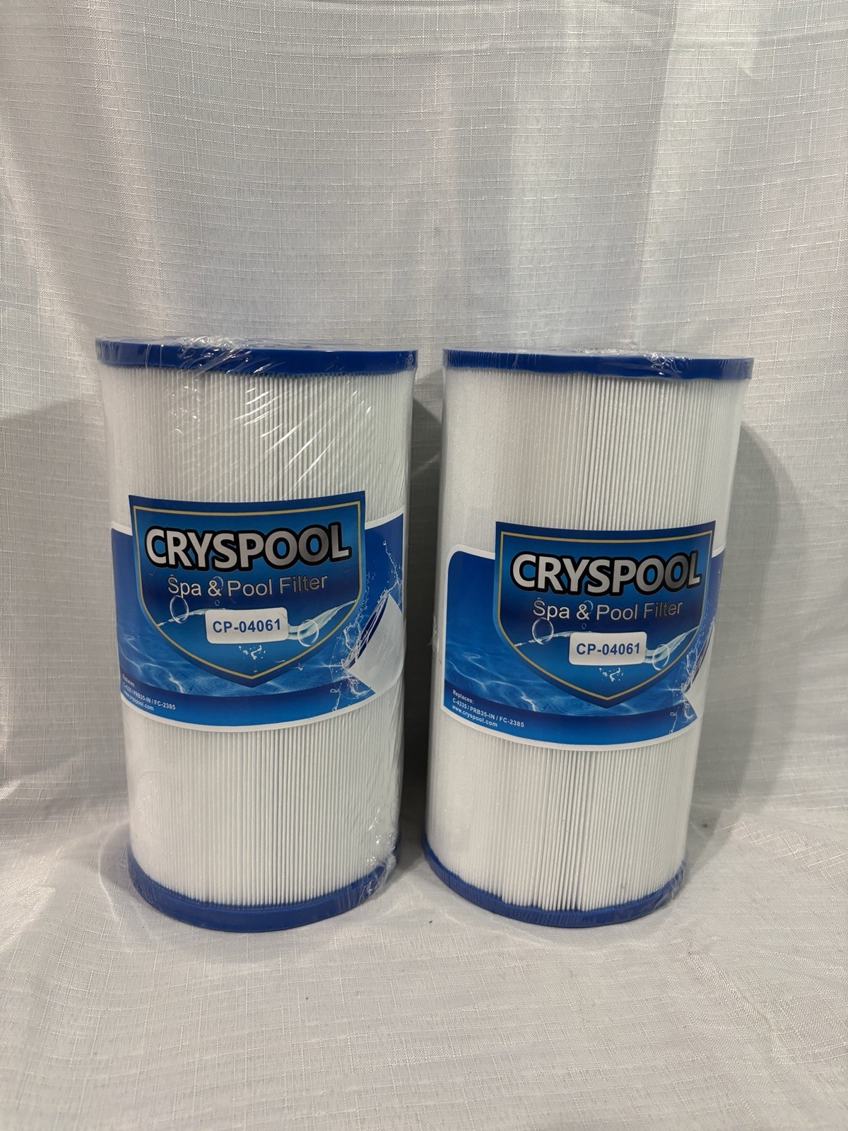 NEW - Cryspool 04061  Spa Filter Cartridge 2 Pack