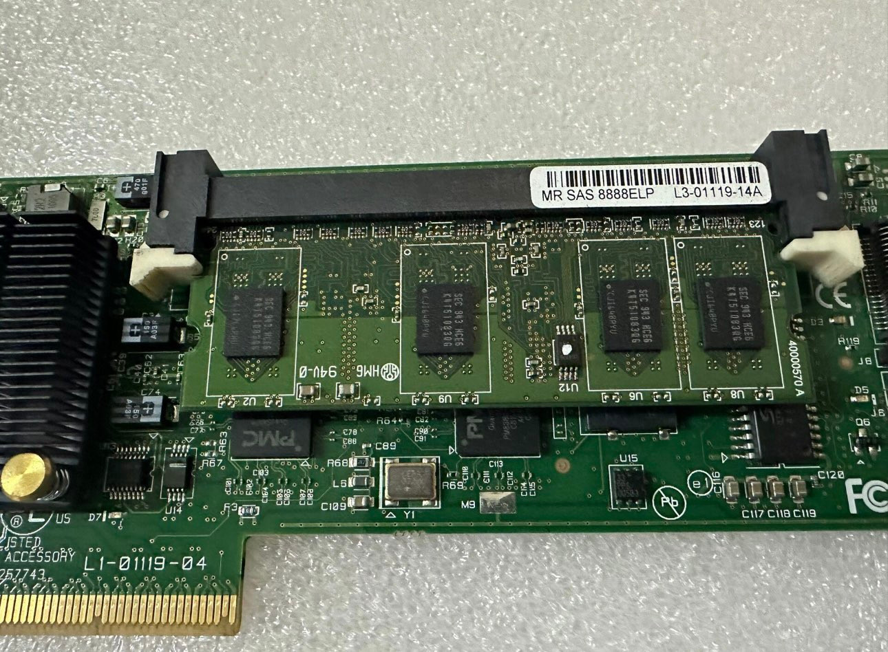 1PCS LSI MR SAS 8888ELP with 512M Cache SAS/SATAII Array Card