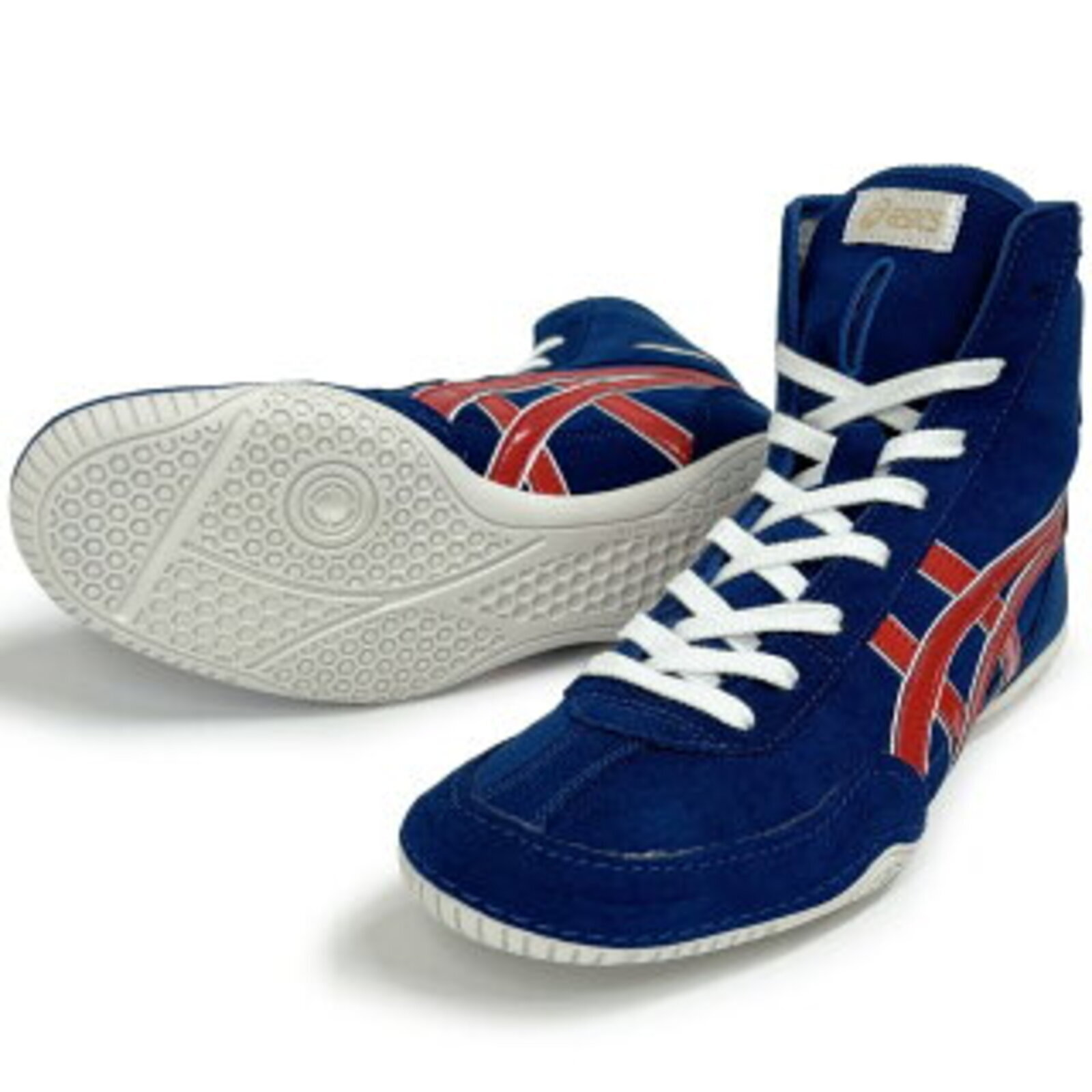 ASICS Wrestling Shoes 1083A001 EX-EO TWR900 Blue×Red A515