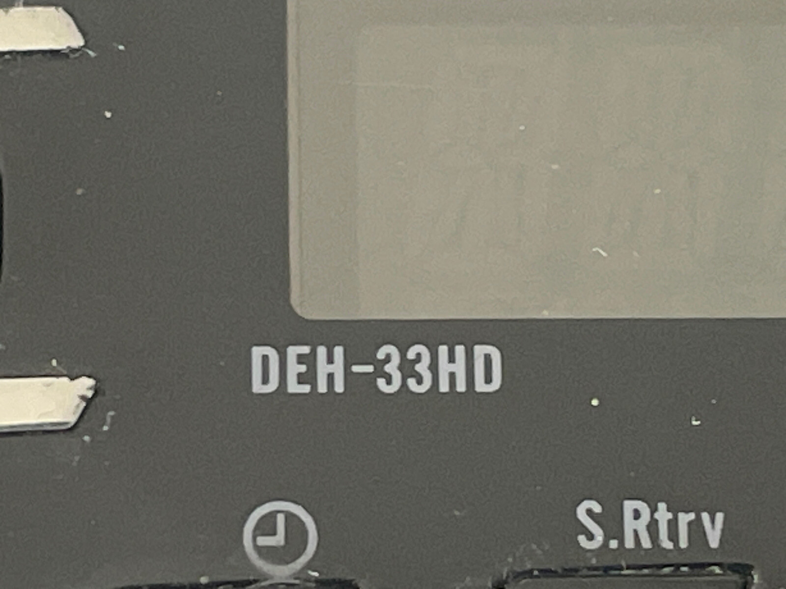 PIONEER DEH-33HD CAR STEREO ONLY PIONEER DEH-33HD FACEPLATE ONLY OEM🟠