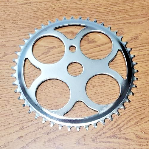 46 Tooth 4 Circles Chainring Chrome Steel Lowrider Cruiser Bicycle Ring