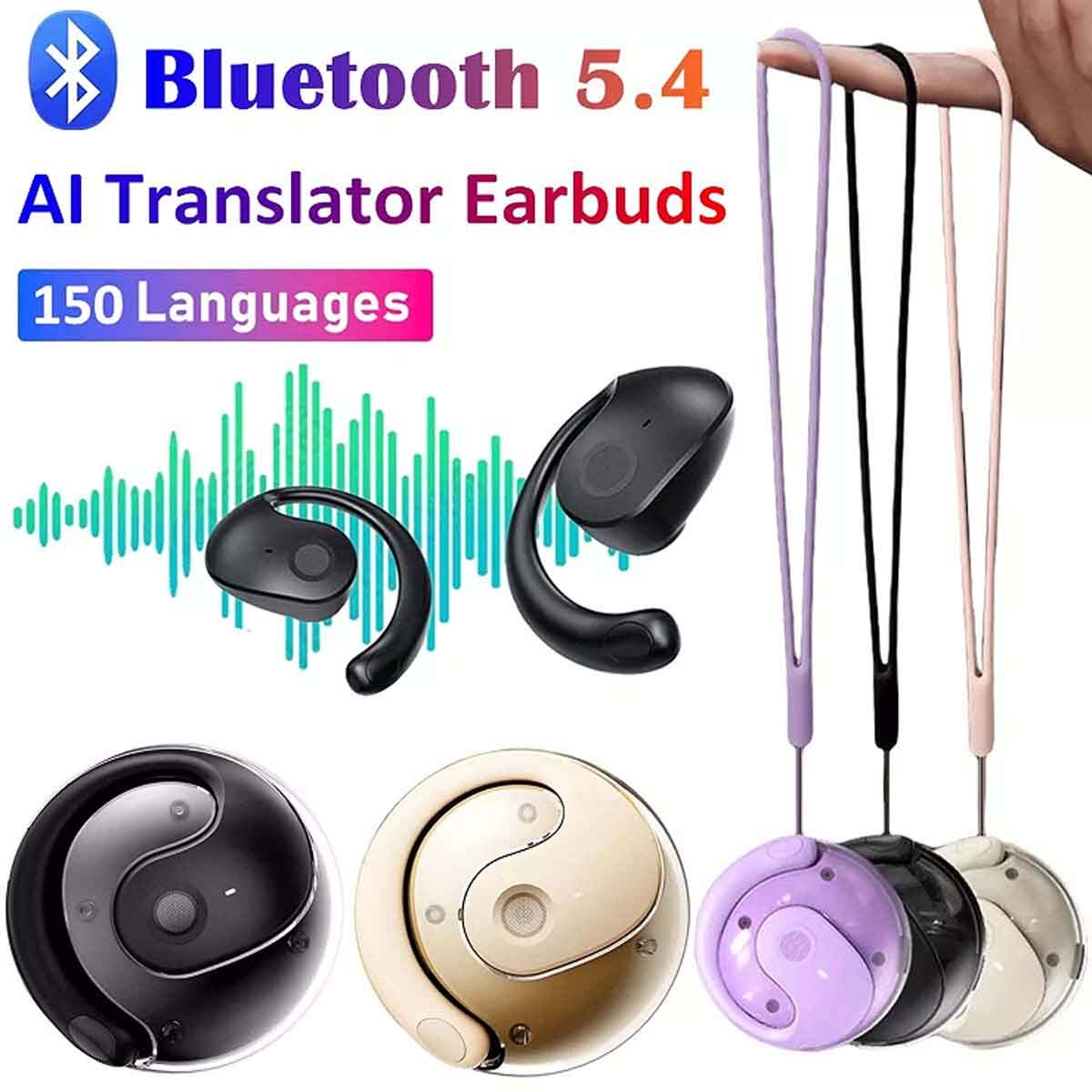 150 language translation devices, business translation headphones