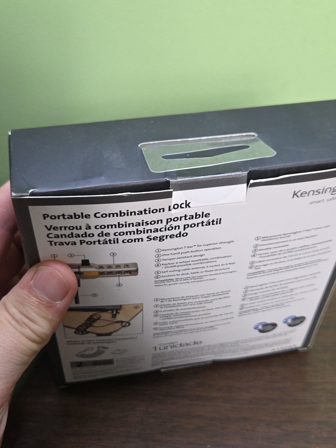 KENSINGTON Combination Laptop Lock