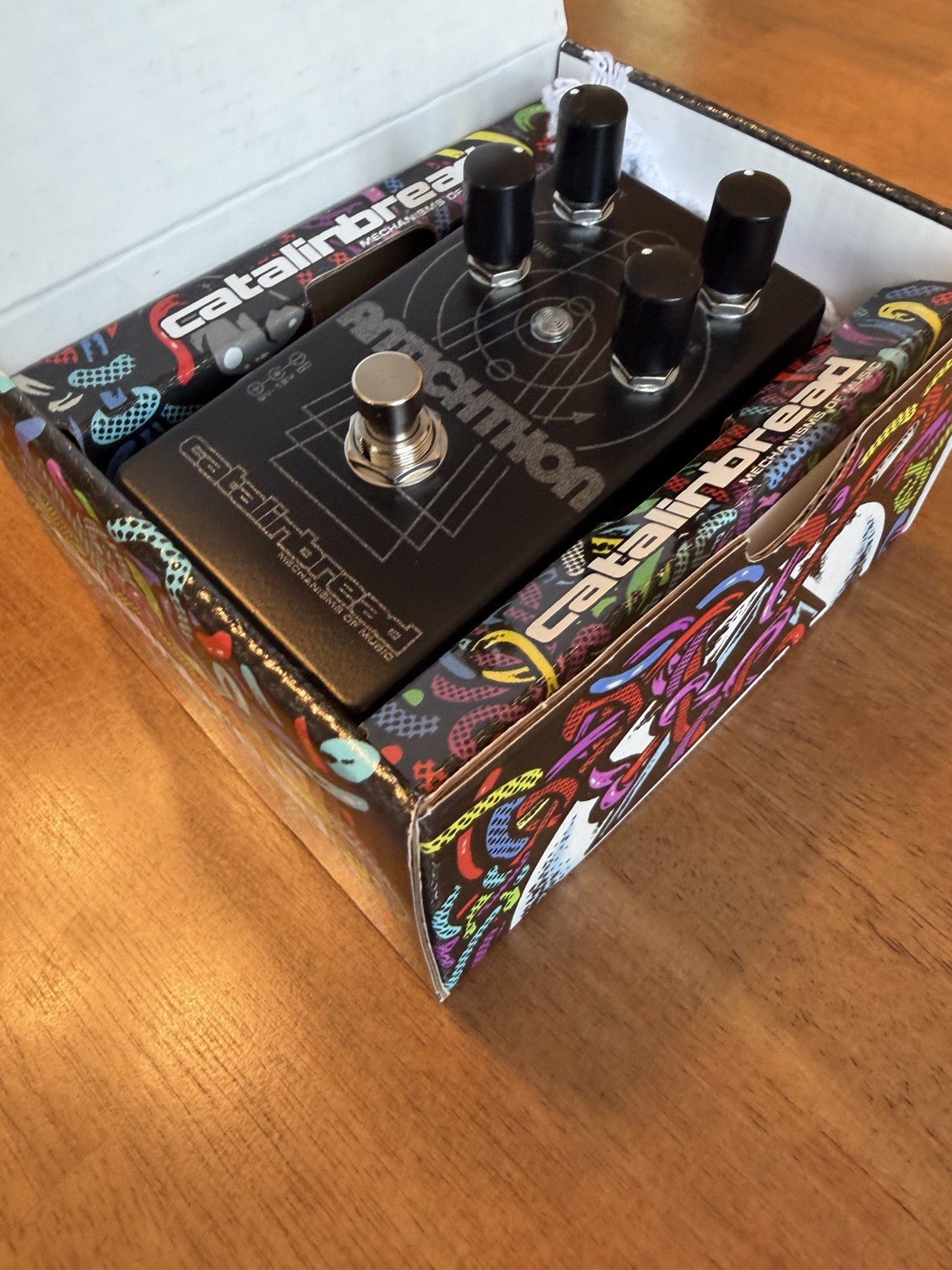 Catalinbread Antichthon Oscillating Fuzz Guitar Pedal