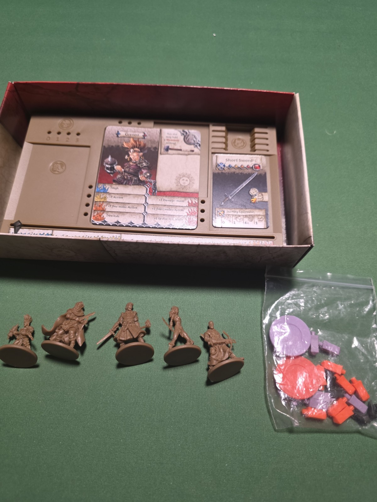 Zombicide Black Plague Hero Box 1 - 100% Complete & Minty - Best Deal Online!