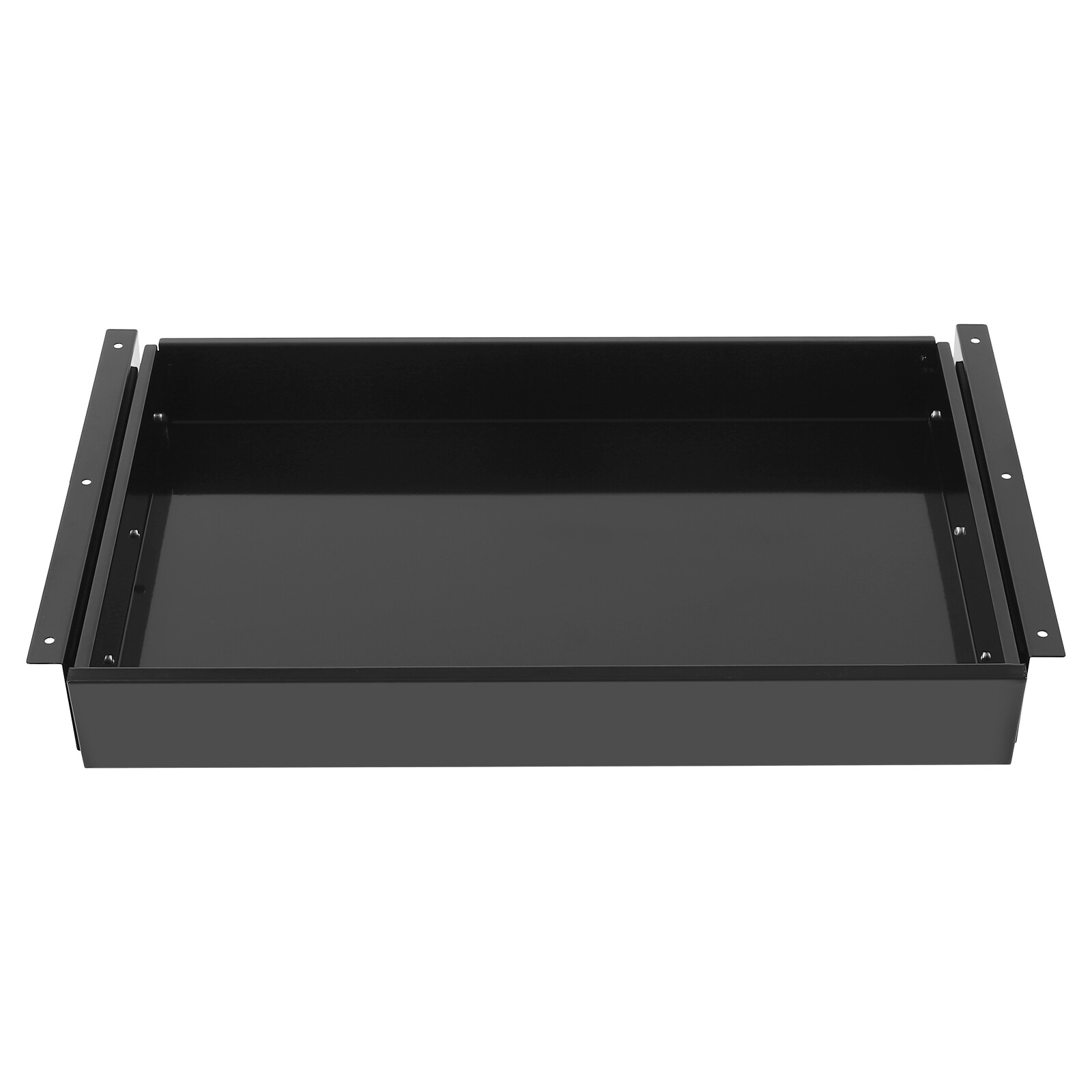 Black Drawer Box Organizer Pull Out Under Cabinet Sliding Shelf Roll Out Tray