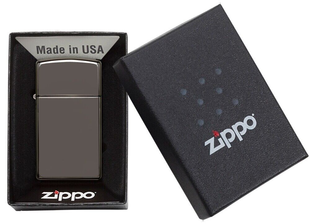 Zippo Slim Black Ice 20492