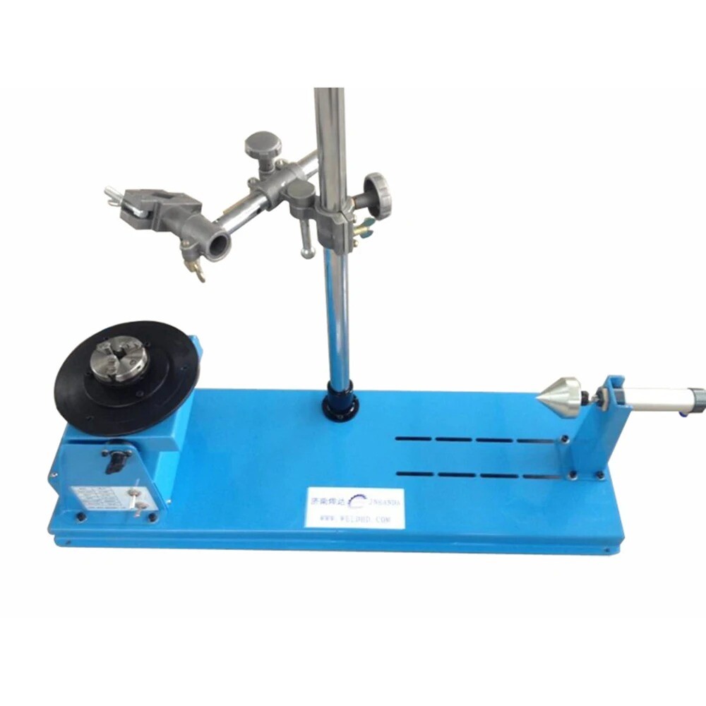 10 KG Small Welding Positioner Combined Automatic Welding Turntable+ 80mm Chuck