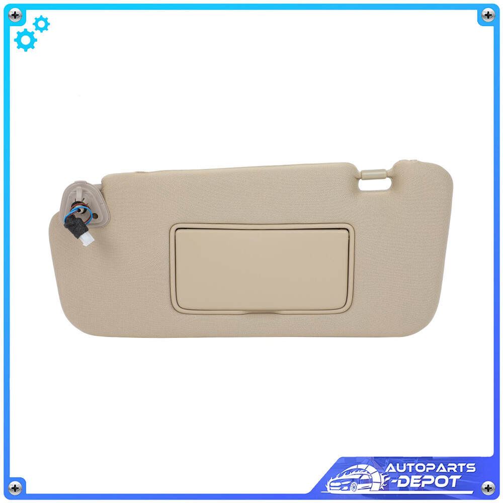 For Nissan Murano 2009-2014 Beige Left Driver Side Sun Visor W/Sunroof