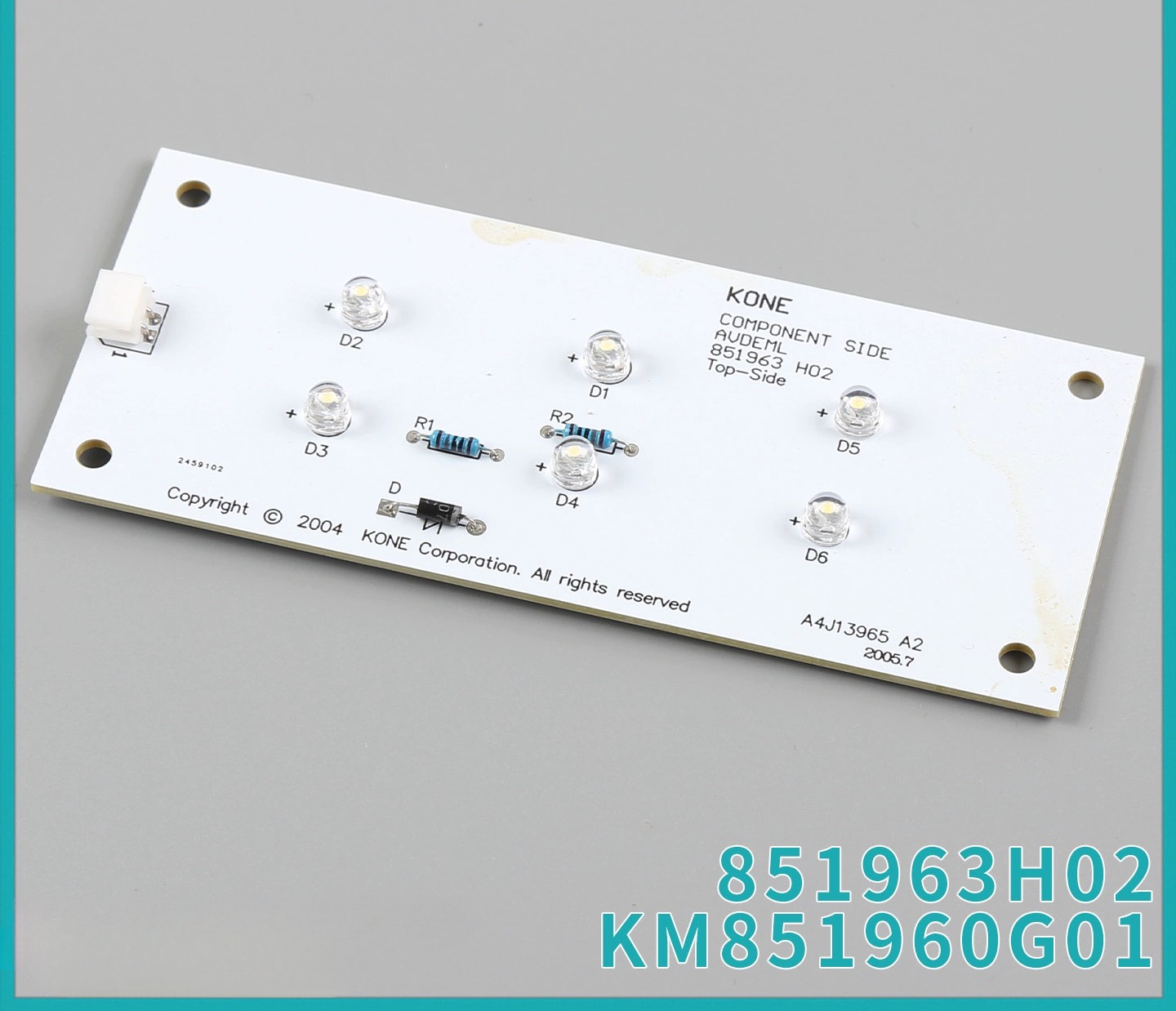 2PCS NEW FIT FOR Emergency lighting board KM851960G01 851963H02
