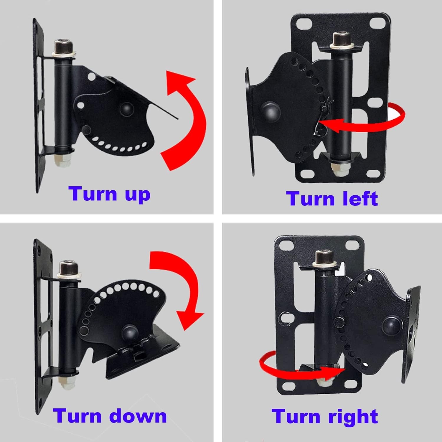 Heavy Duty Speaker Wall Mount, Mount Wall，Speaker Black