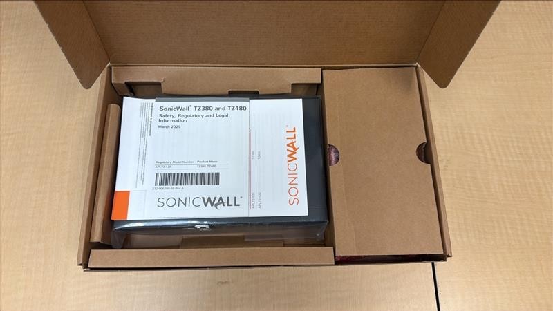 SonicWall TZ380 2YR Advance Edition Network Firewall (03-SSC-6952) - Open Box