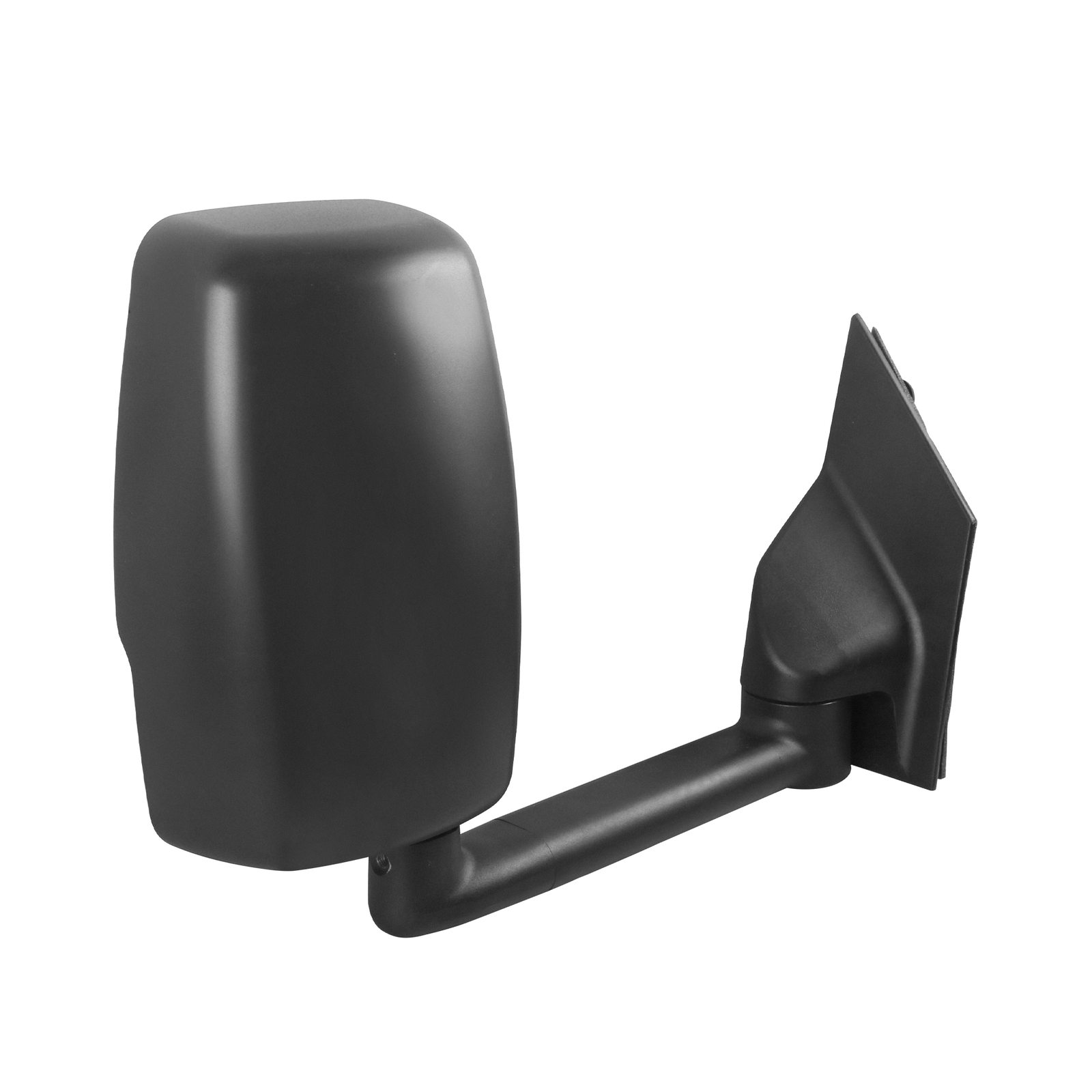 Pair Black Manual Folding Tow Mirrors For 2003-2017 Chevy Express Savana Van