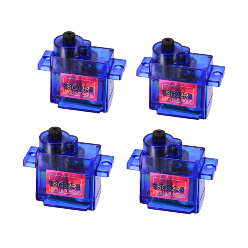 4pcs SG92R Micro Digital Servo 9g for RC Airplane Helicopter Rc Car Boat Robot