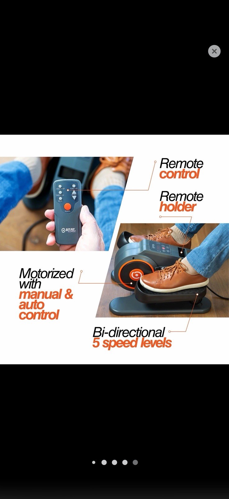 Under Desk Elliptical Machine