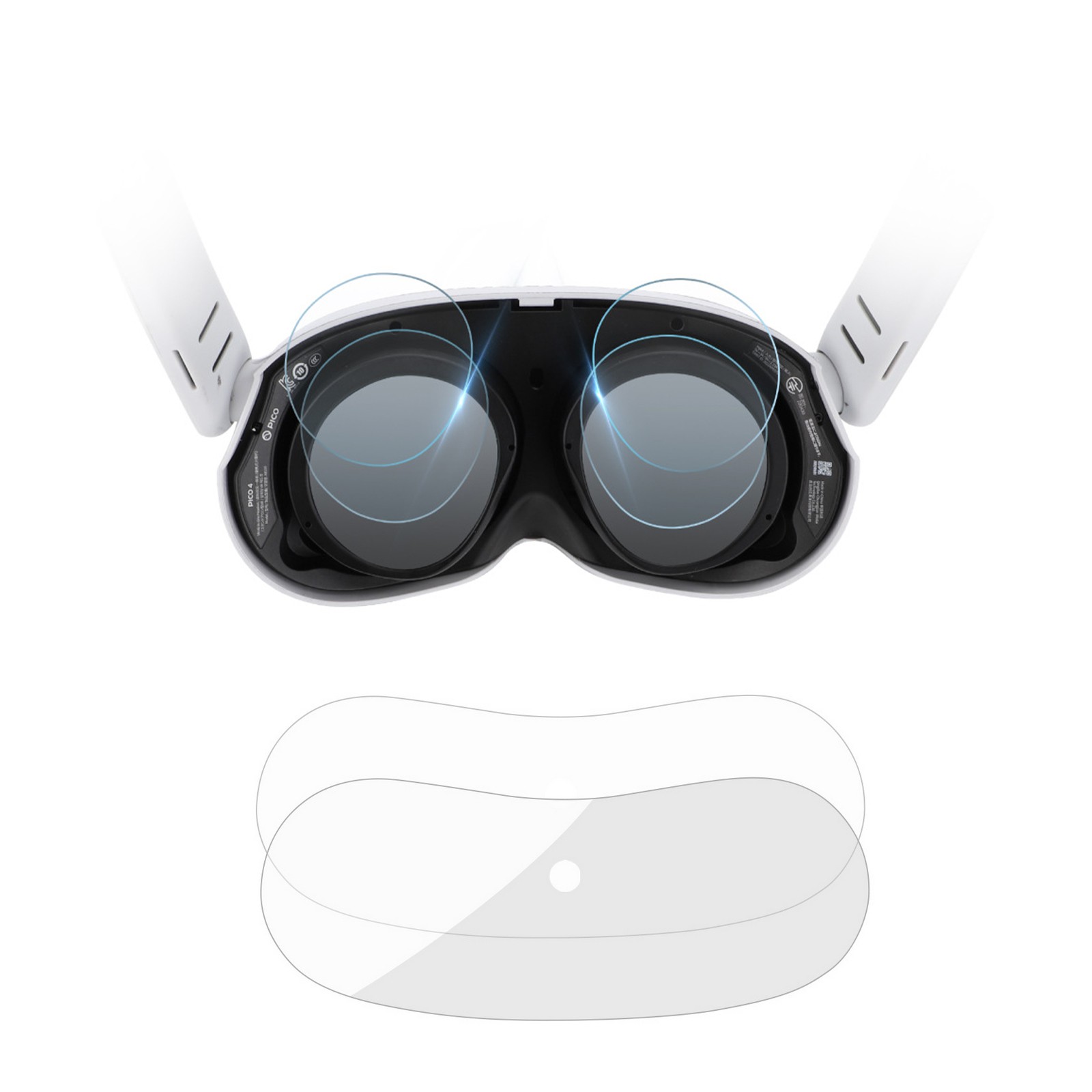For PICO 4 Lens Protective Film VR Glasses Film Anti-Scratch Soft Panel Film a