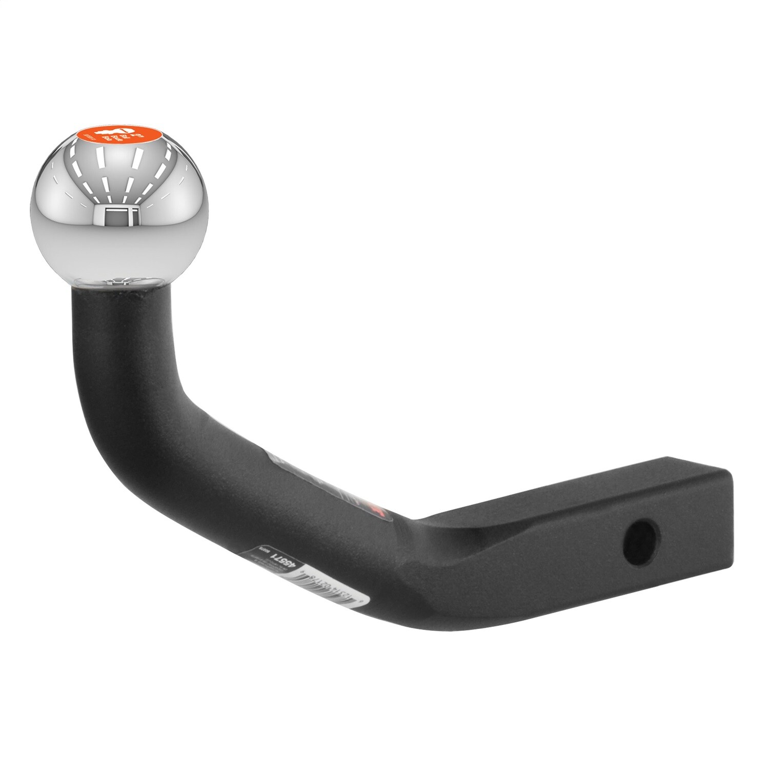 CURT 45572 Euro Mount (2" Ball, 1-1/4" Shank, 3.5K, 4-5/8" High, 7-1/4" Long)