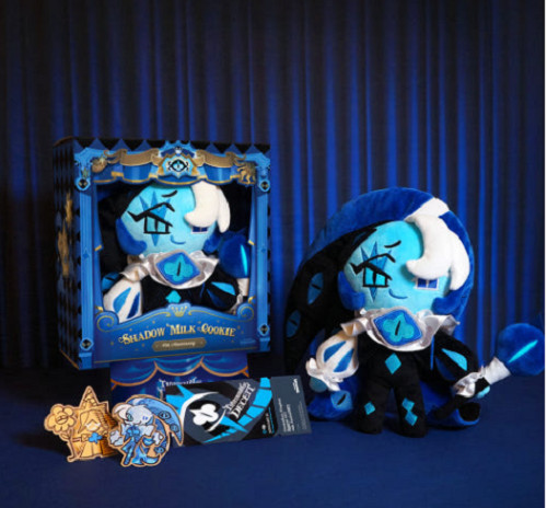 NEW Cookie Run Kingdom Official Shadow Milk Cookie Special Package/korea