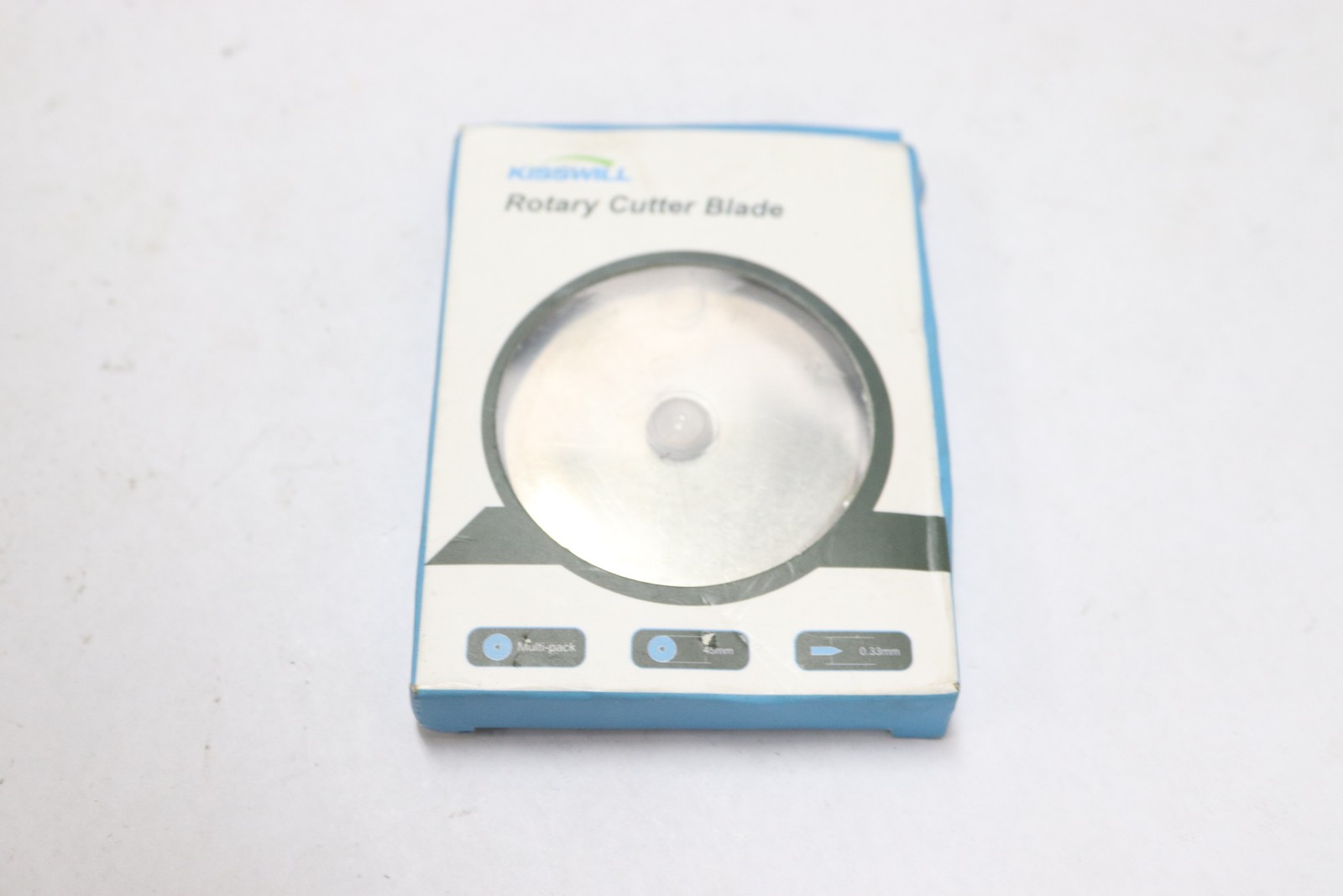 (10-Pk) Kisswill Titanium Bonded Rotary Replacement Blade 45mm
