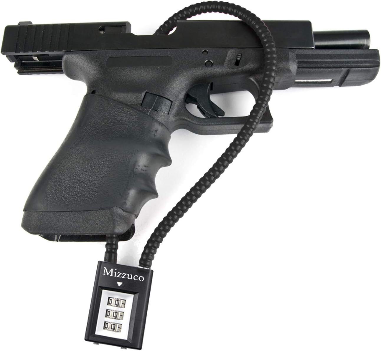 Trigger Lock 3 Digit Combination Gun Lock & Gun Cable Lock Compatible with Many