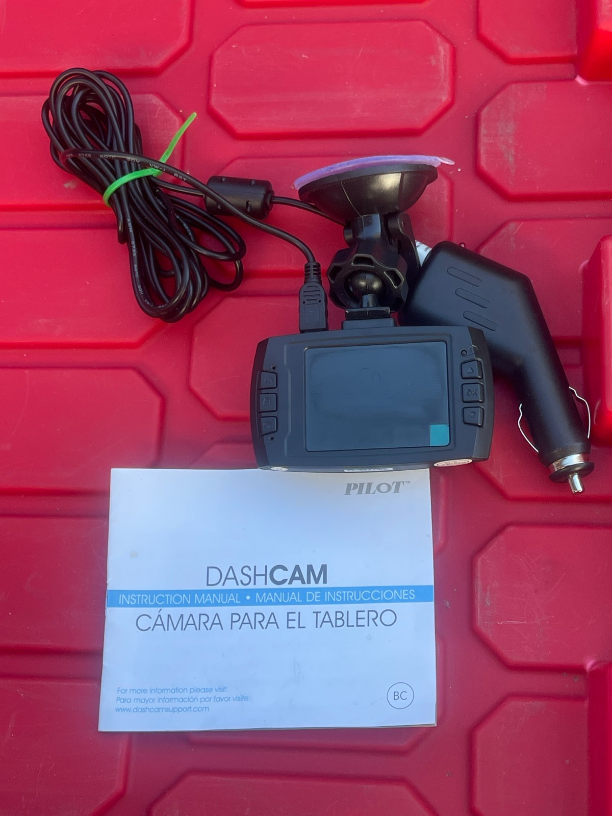 Works Pilot Dashcam Dashboard Camera Dash Cam Mobile CL‑3022WK Night Vision
