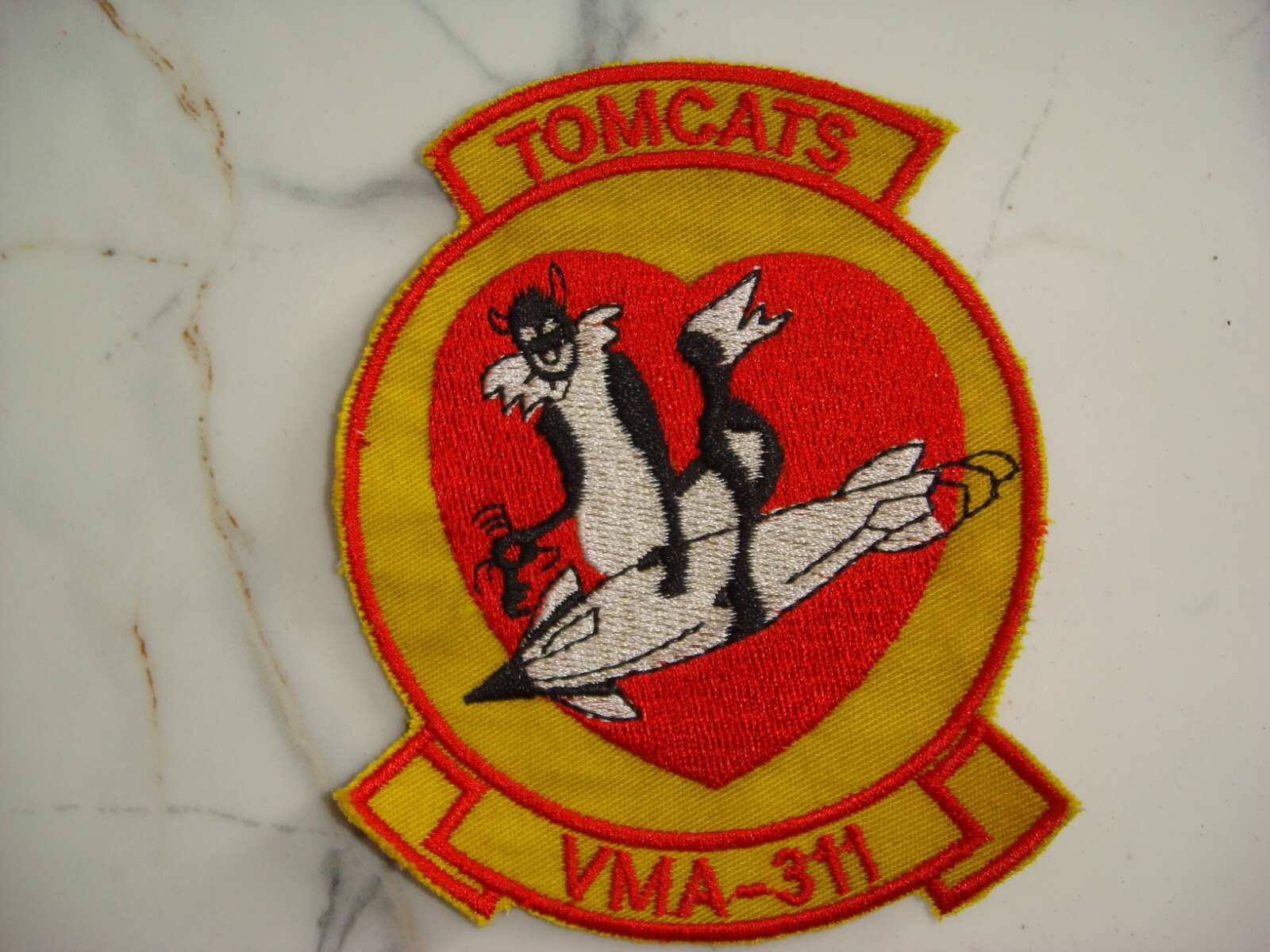 USMC MARINE ATTACK SQUADRON VMA-311 TOMCATS, VIETNAM WAR PATCH
