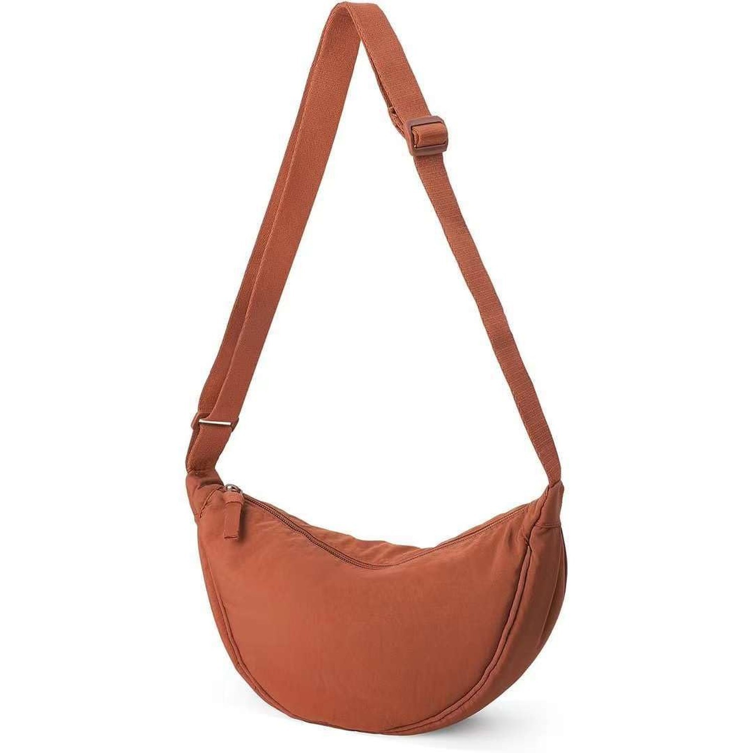 Nylon Crescent Crossbody Bags for Women Luna Dumpling Bag Lightweight Medium ...