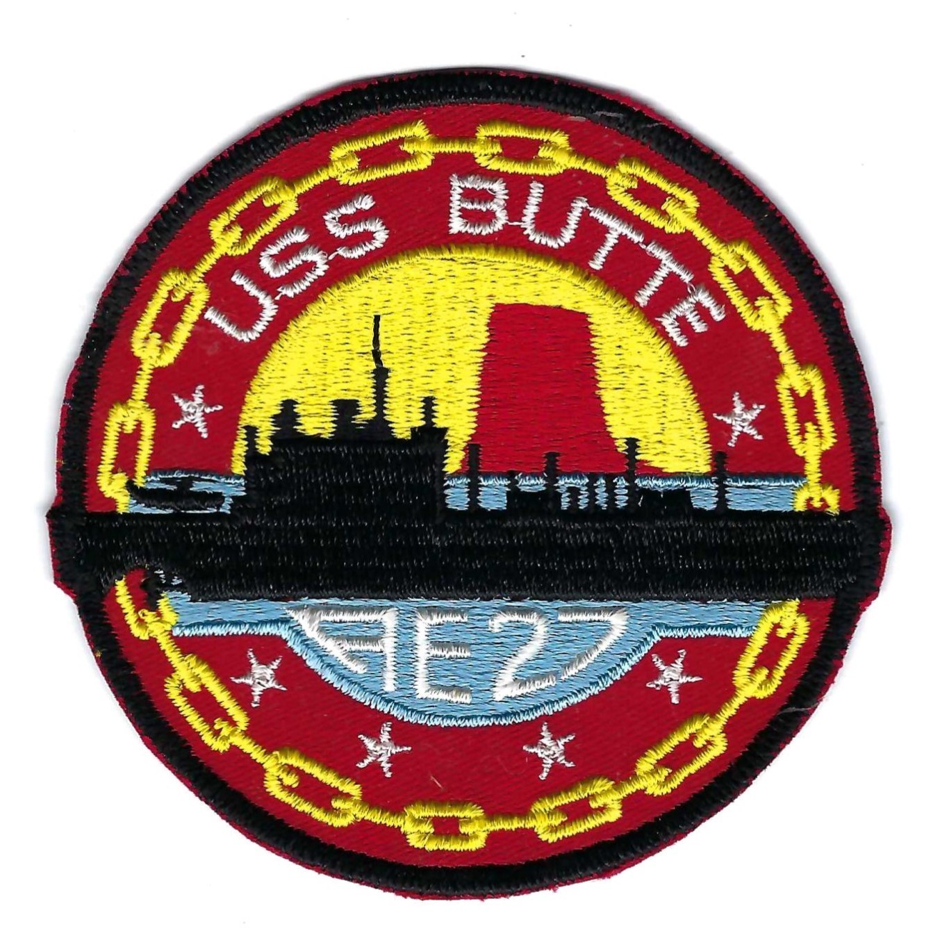 ORIGINAL 70's-80's USS BUTTE AE-27 patch