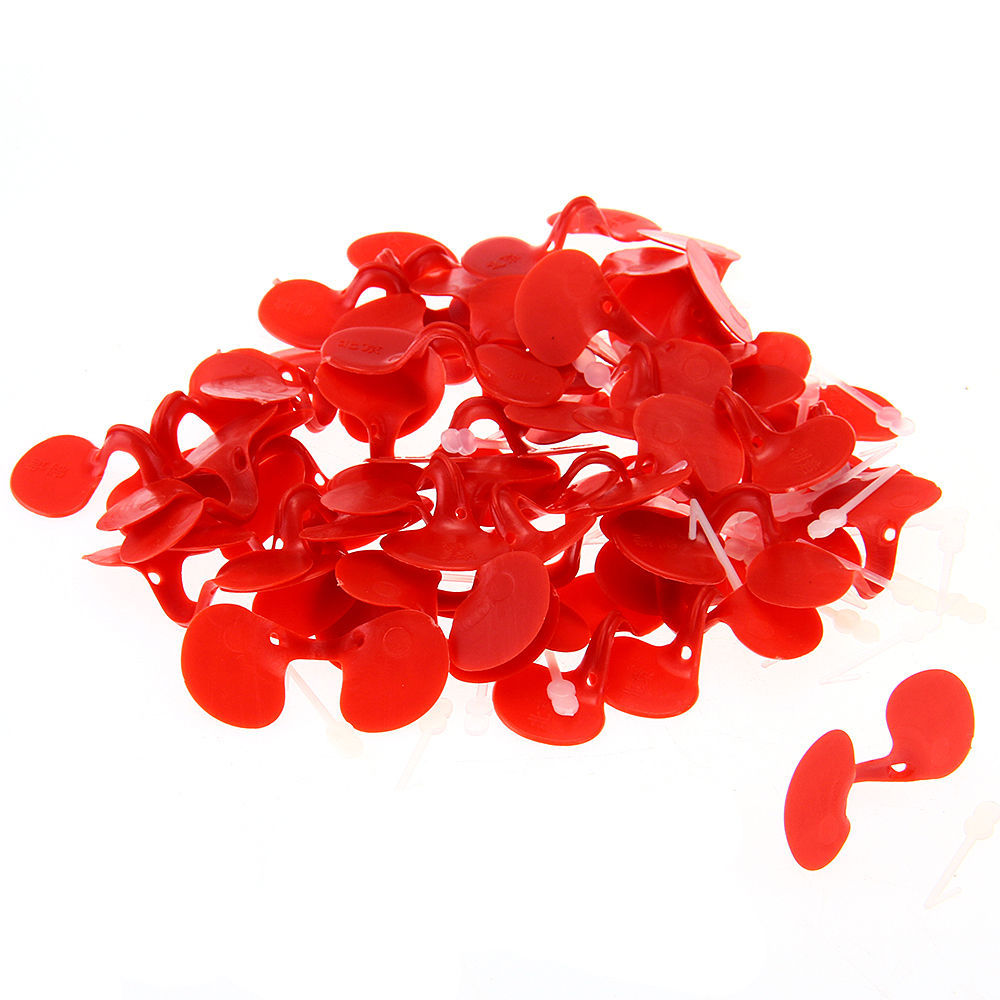50 Chicken Eyes Glasses Livestock Avoid Hen Pecking Poultry Plastic